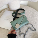 Chain crossbody bag shoulder chest bag waist bag
