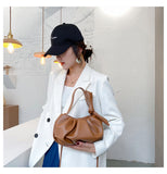 Cloud female fold handbag