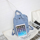 Backpack Cowgirl Backpack Simple Student Schoolbag