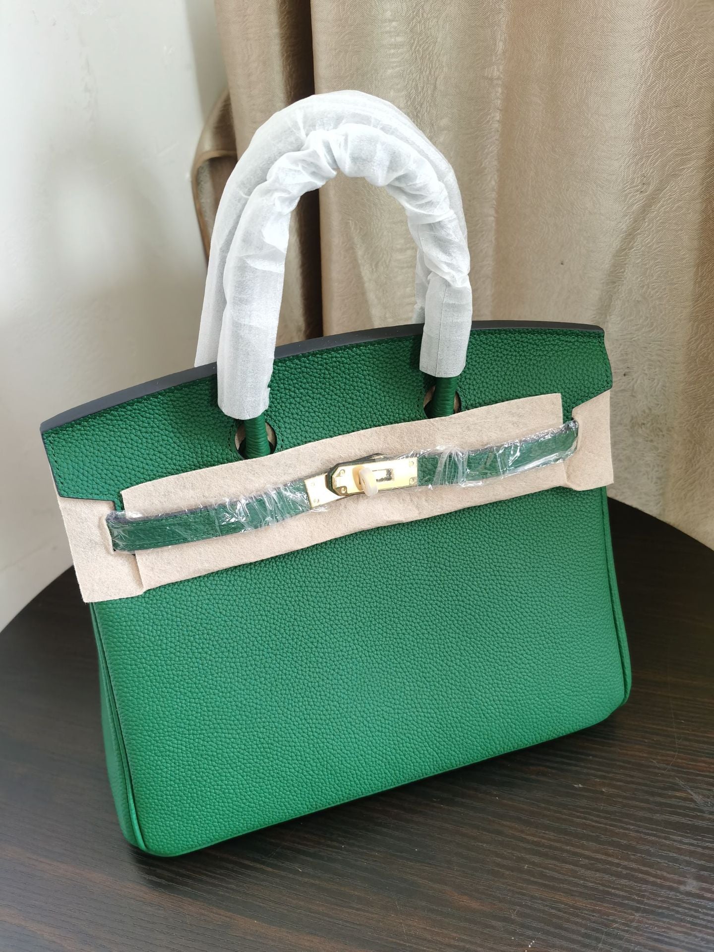 Premium Custom Color Tote Handbag – Inspired by Birkin Style (30+ Colors Available)