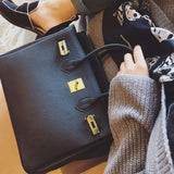 Premium Custom Color Tote Handbag – Inspired by Birkin Style (30+ Colors Available)