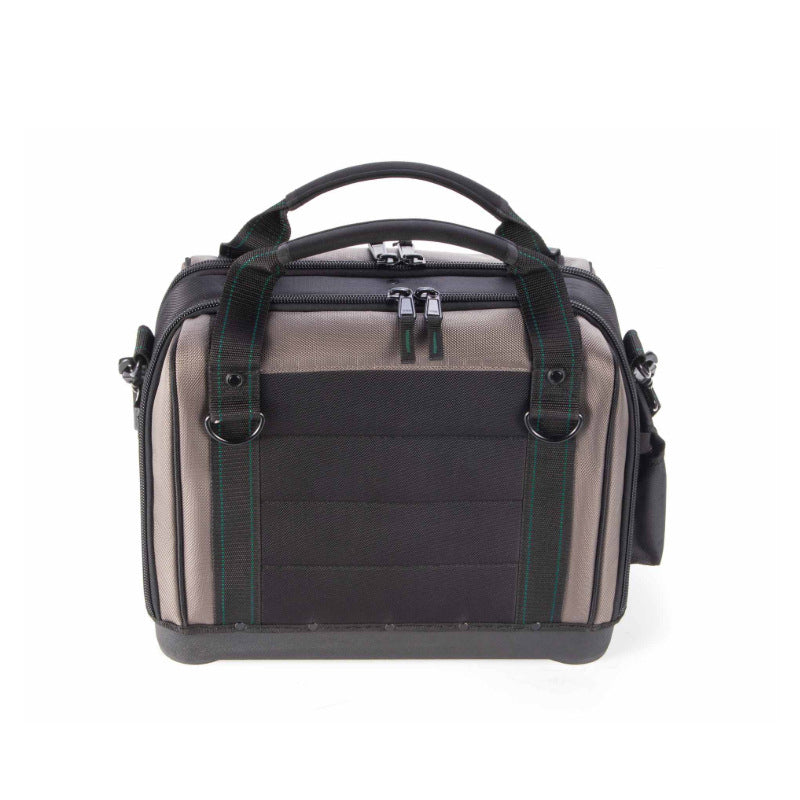 Heavy-Duty Double-Opening Tool Bag – Multi-Pocket Hardware Organizer