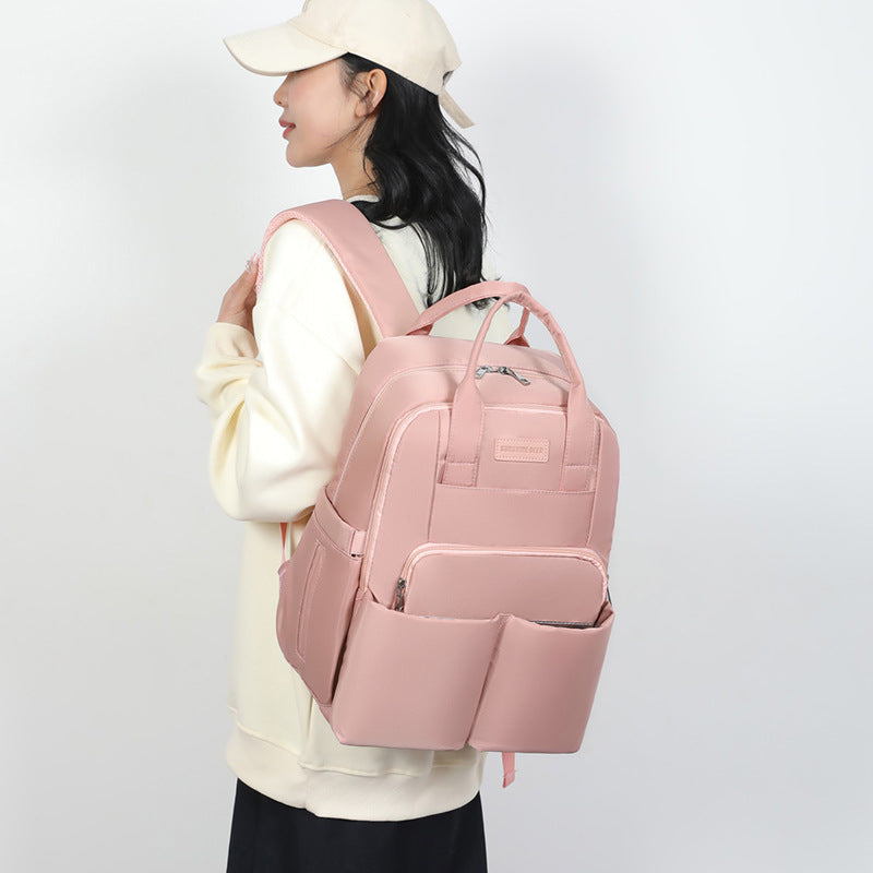 Multi-Pocket Waterproof Backpack – Versatile & Stylish Daily Bag