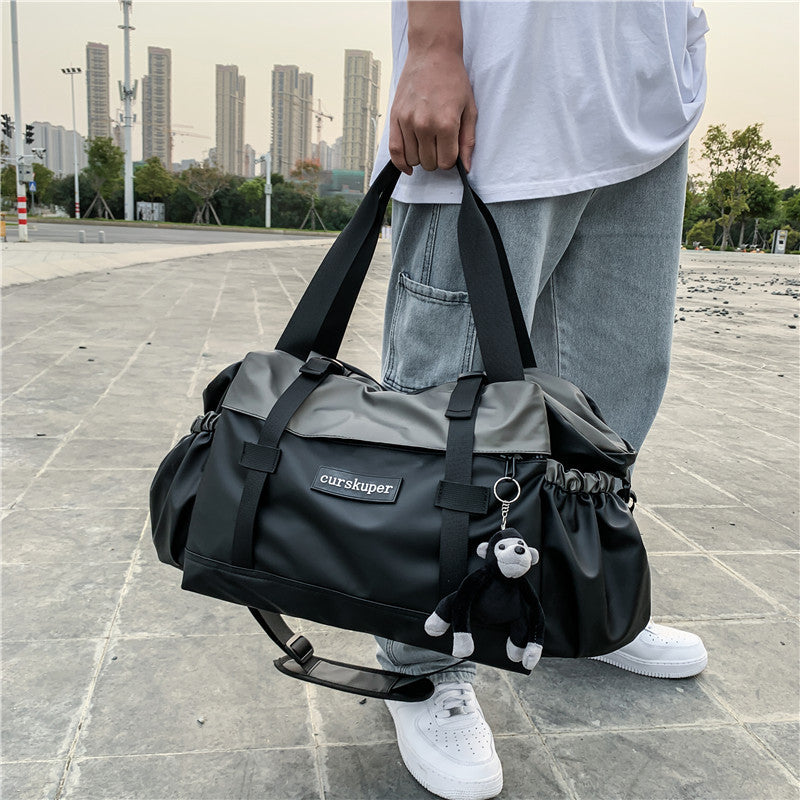 Large Capacity Travel Duffle Bag – Sporty, Stylish & Multi-Pocket Design