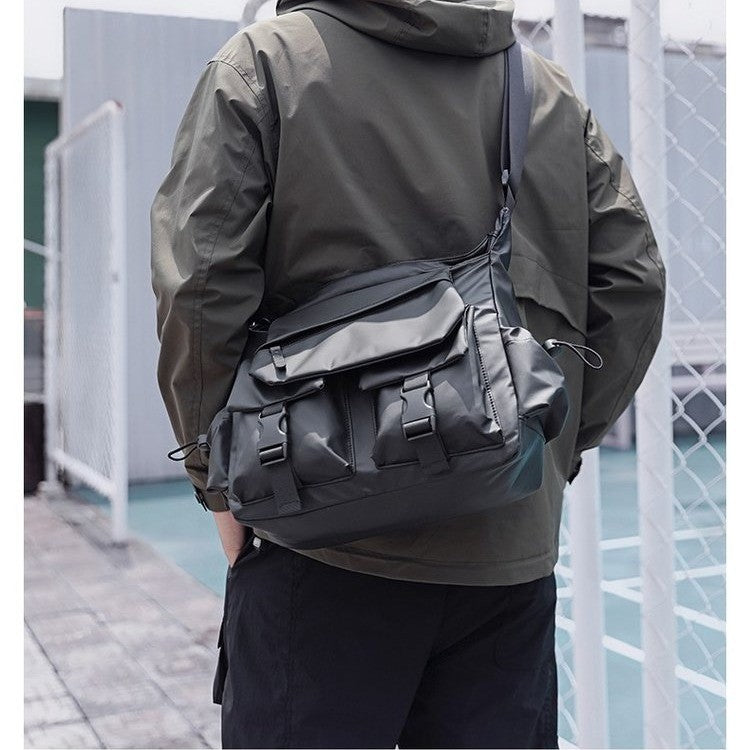 Urban Tactical Crossbody Bag – Waterproof, Multi-Pocket Utility Satchel
