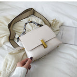 Scarf crossbody lady handbag
