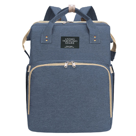 Portable folding crib mummy bag