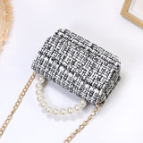Princess personality pearl handbag