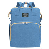 Portable folding crib mummy bag