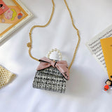 Pearl handbag children bag
