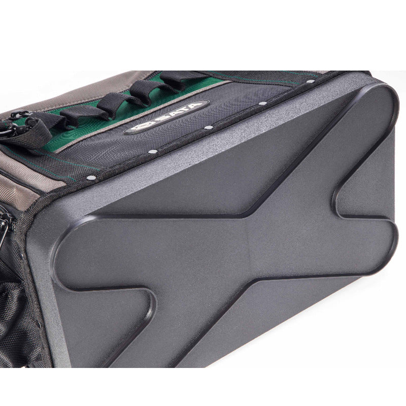 Heavy-Duty Double-Opening Tool Bag – Multi-Pocket Hardware Organizer
