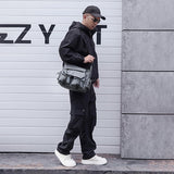 Urban Tactical Crossbody Bag – Waterproof, Multi-Pocket Utility Satchel