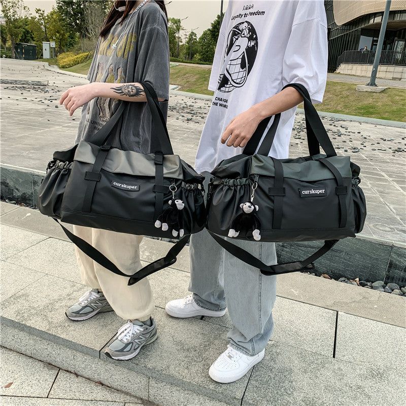 Large Capacity Travel Duffle Bag – Sporty, Stylish & Multi-Pocket Design