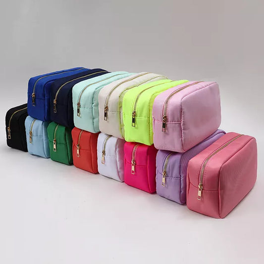 Portable Wash Embroidery Nylon Storage Bag