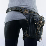 Steampunk Locomotive Bag Shoulder Messenger Bag Female Mobile Phone Waist Bag