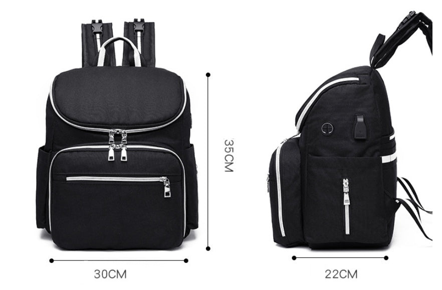 Zip Solid Color Mummy Bag