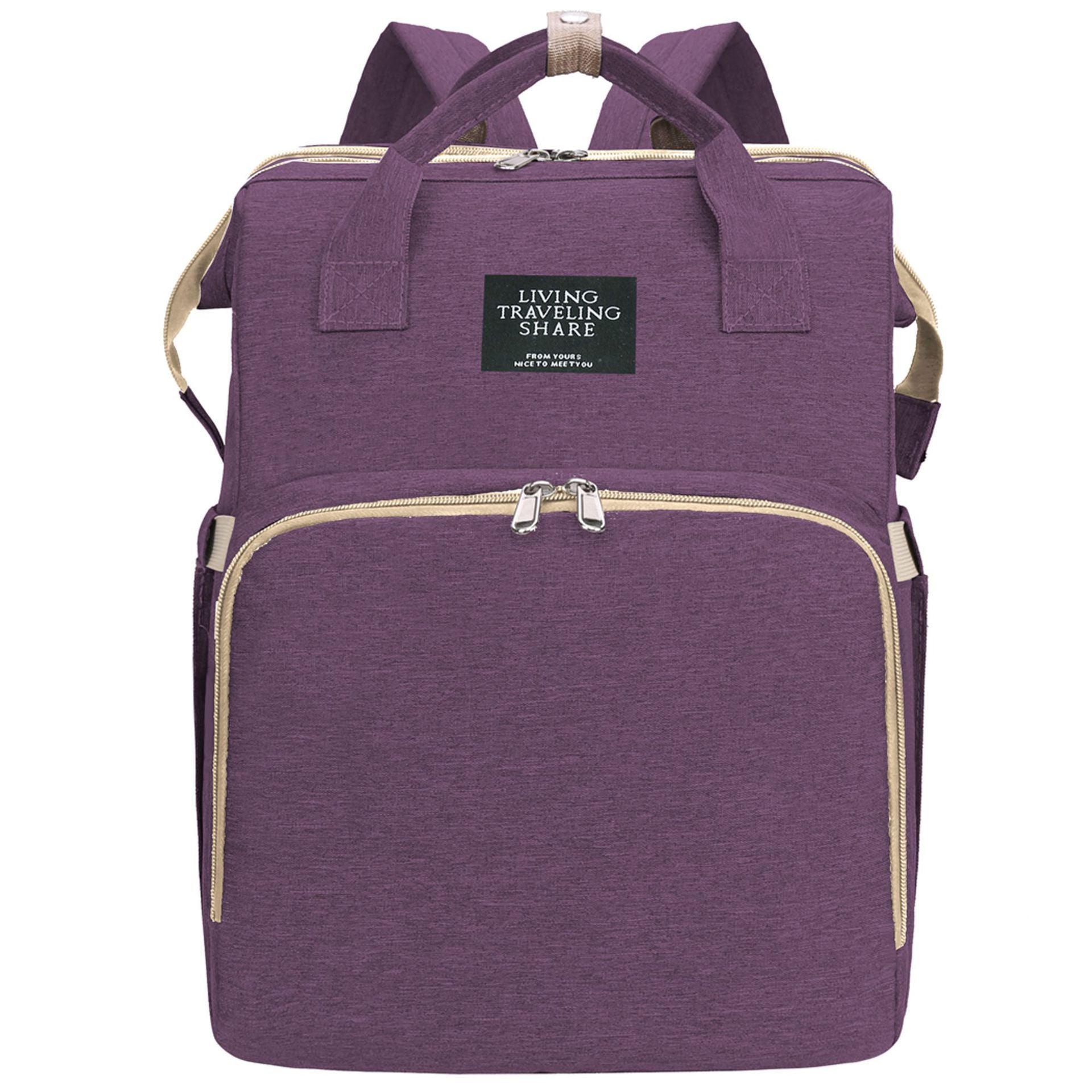 Portable folding crib mummy bag