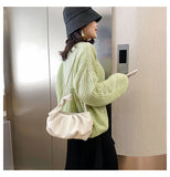 Cloud female fold handbag