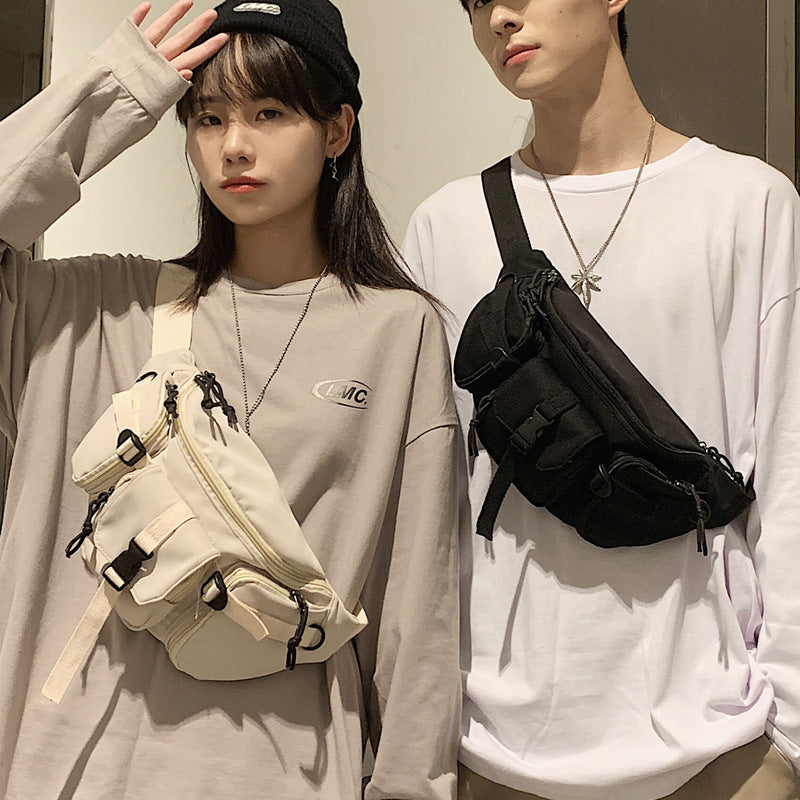 Street Men's Chest Bag Crossbody Sports Waist Bag