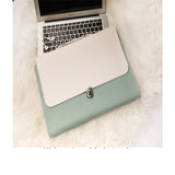 Portable pu computer bag