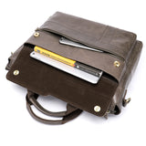 Men's computer bag cowhide