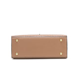Croc-Pattern Top Handle Bag – Retro, Elegant & Statement-Making