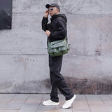 Urban Tactical Crossbody Bag – Waterproof, Multi-Pocket Utility Satchel