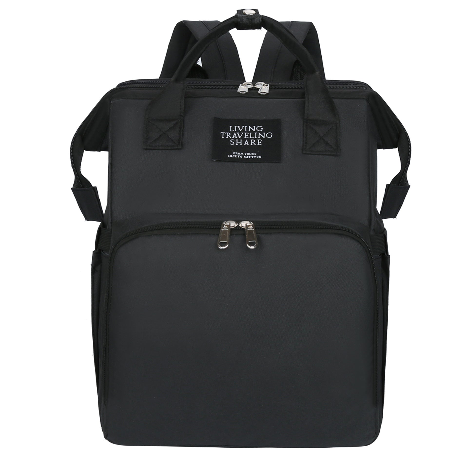 Portable folding crib mummy bag