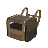 Multi-Functional Foldable Pet Travel Carrier – Breathable, Large Capacity, 3-Way Carry