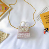 Pearl handbag children bag