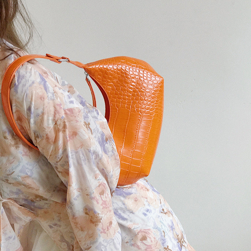Fashion Half-moon One-shoulder Armpit Bag