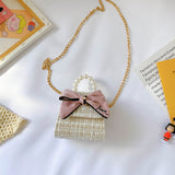 Pearl handbag children bag