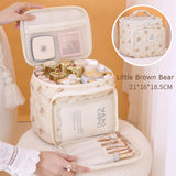 Cute Magical Makeup Bag – Large-Capacity Travel Cosmetic Organizer with Compartments