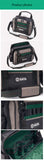 Heavy-Duty Double-Opening Tool Bag – Multi-Pocket Hardware Organizer