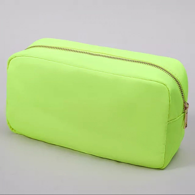 Portable Wash Embroidery Nylon Storage Bag