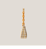Female baguette bag lattice chain bag
