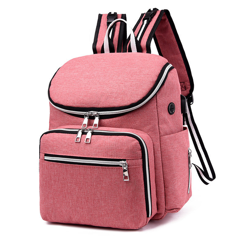 Zip Solid Color Mummy Bag