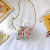 Pearl handbag children bag