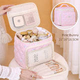 Cute Magical Makeup Bag – Large-Capacity Travel Cosmetic Organizer with Compartments