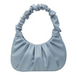 Ruched Soft Handle Shoulder Bag – Trendy Puff Cloud Pouch
