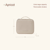 3-in-1 Makeup Organizer Set – Toiletry Bag, Brush Pad & Skincare Case