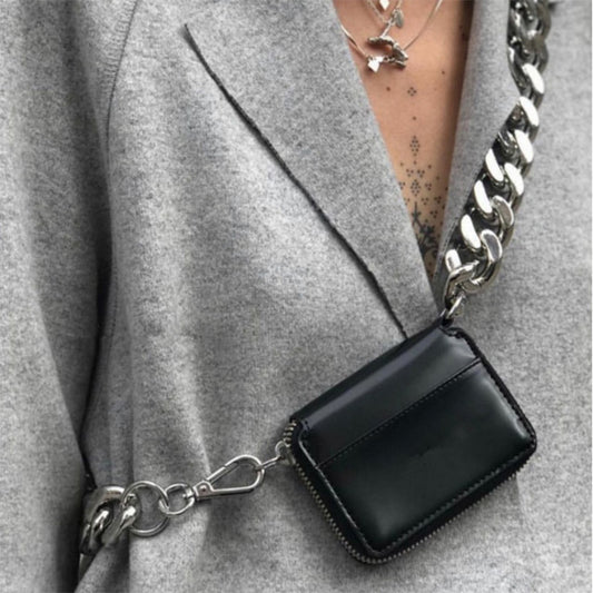 Women's Bag Chain Waist Bag Thick Fashion