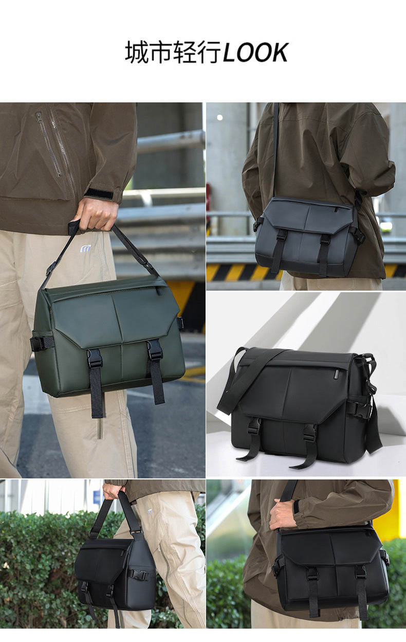 Urban Tactical Messenger Bag – Waterproof & Functional Crossbody