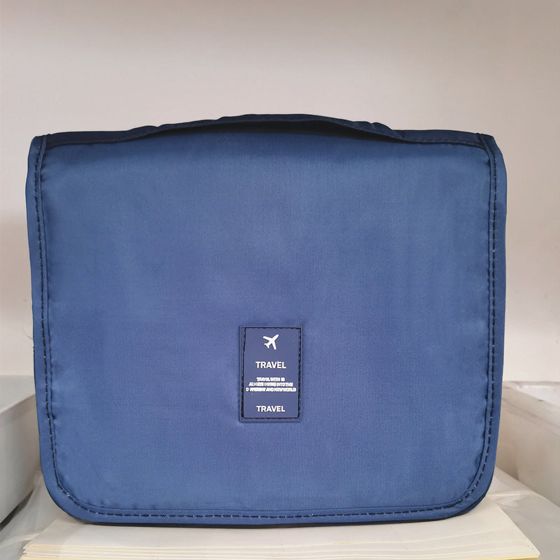 Small-size Cosmetic Bag Portable Korean Simple Girl Heart Wash Bag Large Capacity Men's Cosmetic Bag Hook Bag