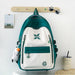 White With Green