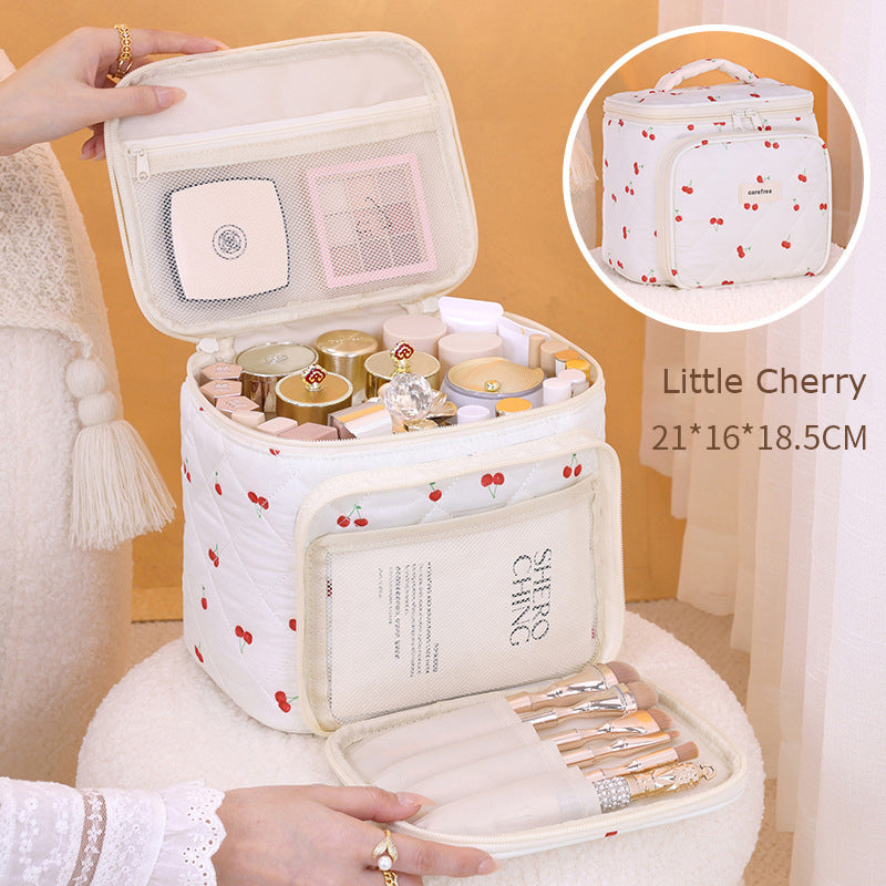 Cute Magical Makeup Bag – Large-Capacity Travel Cosmetic Organizer with Compartments