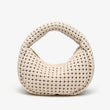 Advanced Hand-woven Large Capacity Fashionable Stylish All-match Hand Carrying New Moon Bag