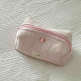 Bow Wash Bag Travel Portable Lipstick Storage
