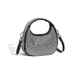 New Portable High-grade Crescent Moon Fashion Diamond Bag Acrylic Women's Bag