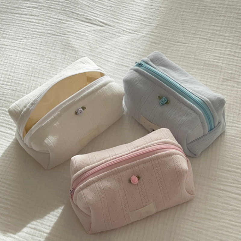 Bow Wash Bag Travel Portable Lipstick Storage